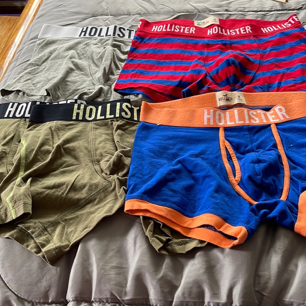 5 pair hollister underwear
